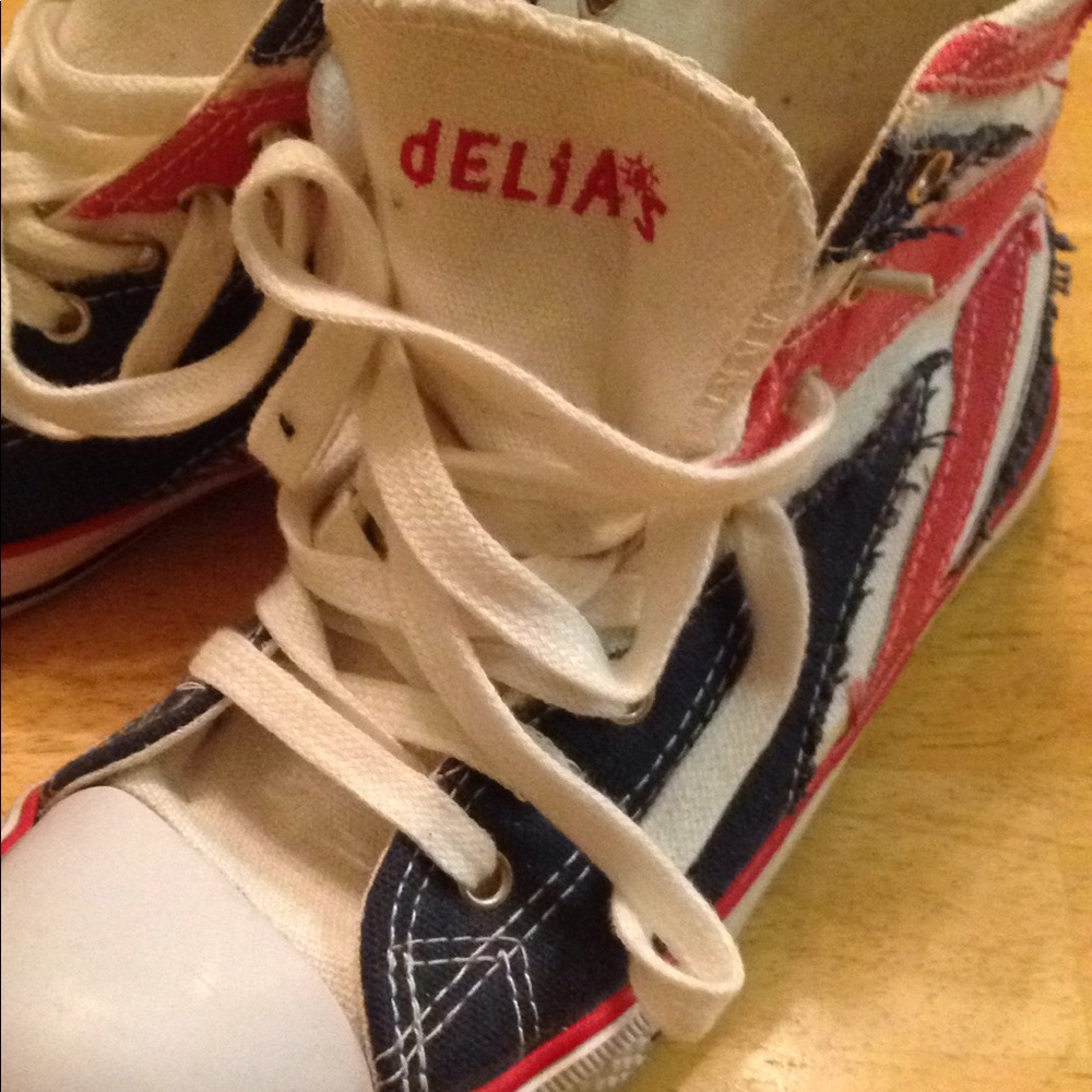 Union Jack high tops